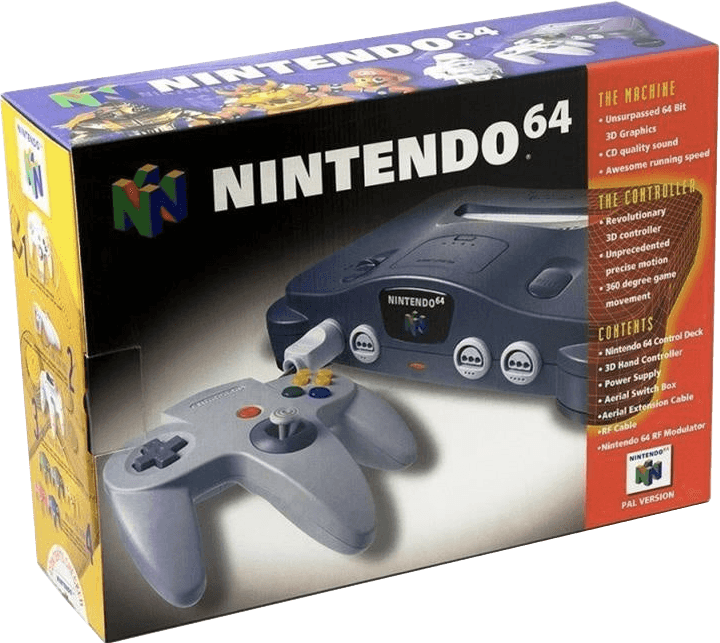 Caja de Nintendo 64